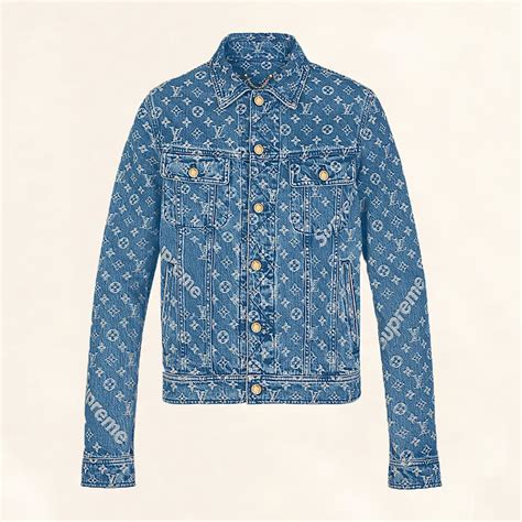 lv monogram denim jacket|louis vuitton artsy monogram.